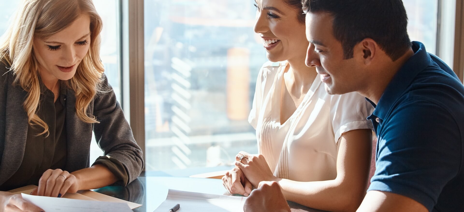 Family discussing urgent care and recovery costs